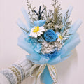Wholesale Handmade Natural Dried Flowers Preserved Roses Bouquet Valentine Mother Day Gifts Forever Flowers Last 3-5 Years