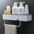 Hot Online Bathroom Racks Bathroom Toilets Free Punching Bathing Toilets Wall-Mounted Washbasins Towel Storage
