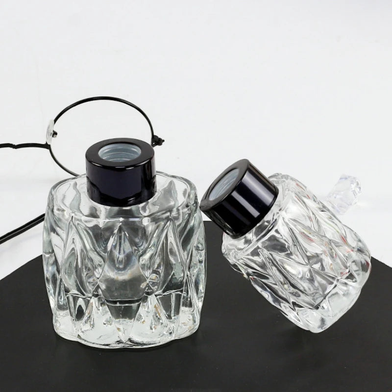 New Style Aromatherapy Glass Diffuser Bottle 50ml 100ml Scent Diffuser Glass Bottle