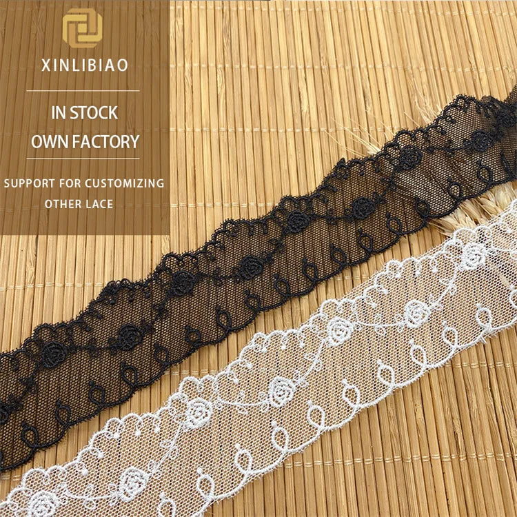 Embroidered Floral Water-soluble Mesh Lace Garment Accessories Children's Dress Skirt Hem Lace