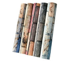 Hot Sale Vintage Geometric XPE Material Self-adhesive Waterproof Moisture-proof Fireproof Soundproof Heat Insulation Living Room