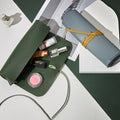 2023 Ins Style Portable Cosmetic Bag Simple Makeup Storage Bag Travel Eyeshadow Brush Holder