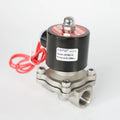 Super Quality 2S Series Orifice 15mm Pipe 1/2 Inch 2/2 Way Ss Electric 220v Water Fluid Solenoid Valve Stainless Steel