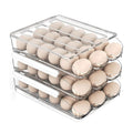 36-Egg Holder Injection-Molded PET Plastic Eco-Friendly Multifunction Household Egg Storage Box for Refrigerator