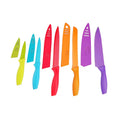 Wholesale 5 Pcs Stainless Steel Kitchen Knife Set Colorful Non-Stick Sharp Cooking Tools with PP Handle