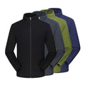 Men's Outdoor Jacket Wind Breaker Polar Fleece Jacket Coat Custom Embroidery Logo Body Warmer Fleece Coat