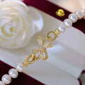 C289 7-8mm 925 Sterling Silver 18K Gold Plated Pearl Clasp for Jewelry Wholesale Metal Cord Ends Clasp Necklace/bracelet Clasp