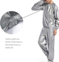 Factory Fitness Clothes Sportswear PVC Sweating Clothes Sauna Suit
