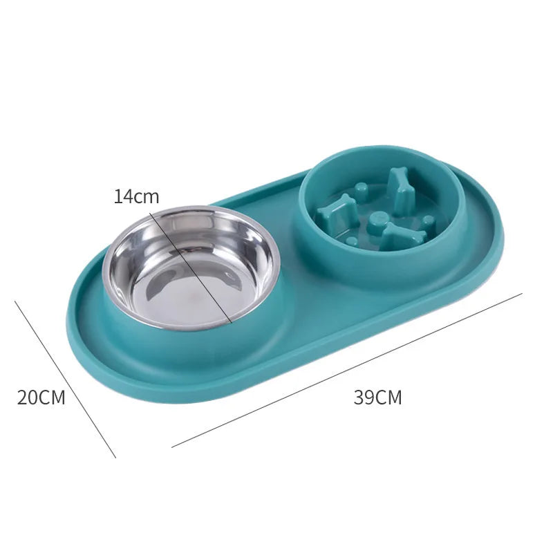 Wholesale Luxury Custom Pet Dog Bowls Dog Slow Feeder Bowl Water Feed Dog Food Bowls