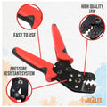 VAOHM SN-48B Steel Crimping Tool Terminal Crimper Crimping Pliers Soft Grip Handle for Cutting DIY OEM 0.5-1.5mm Wire Hand Tool