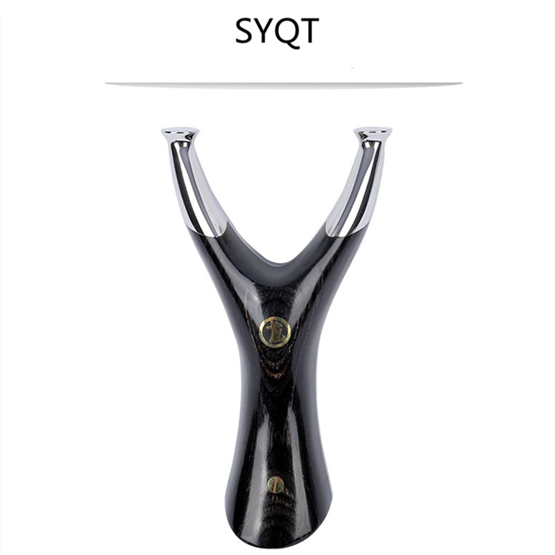 Stainless Steel Rosewood Solid Wood Alingshot for Precise Outdoor Hunting