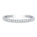 VOAINO Valentine's Day Gift Set 10K 14K 18K Gold 5ct Wholesale Friendship Emerald Cut Lab CVD HPHT Diamond Tennis Full Bracelet