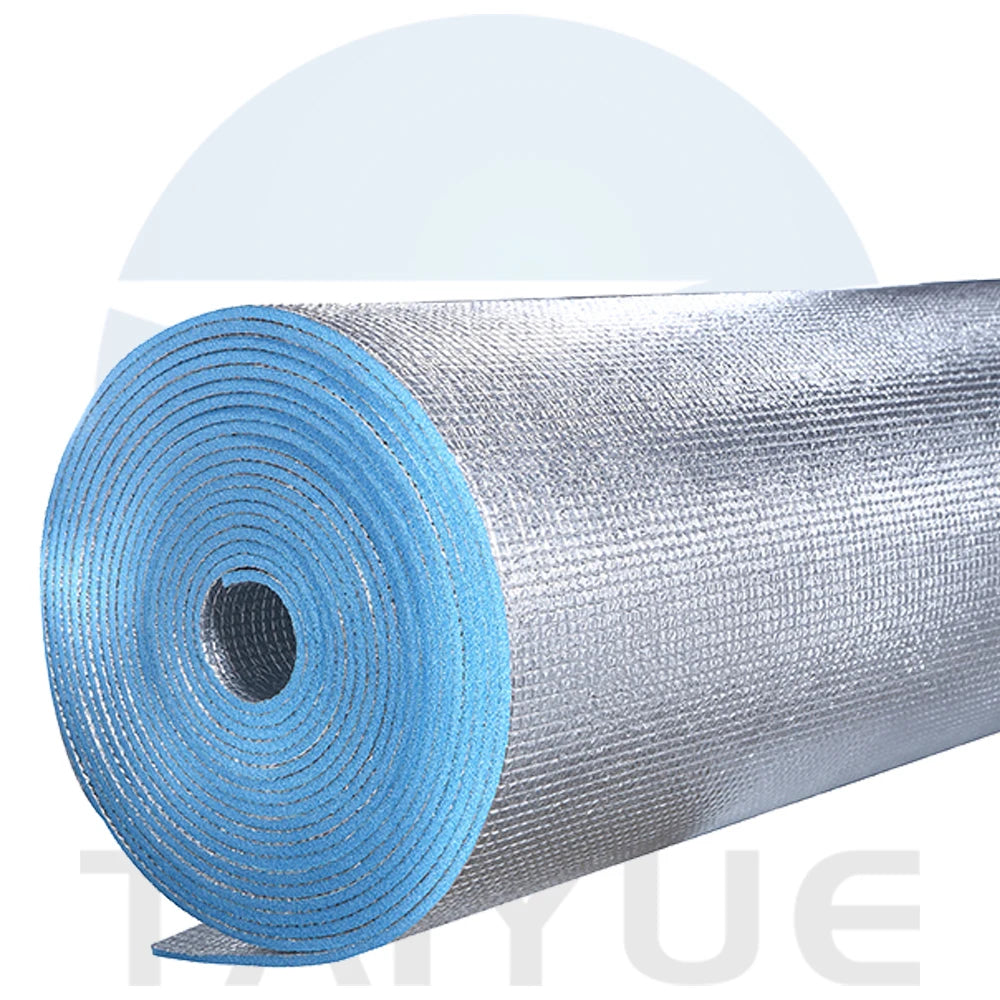Modern Industrial Design Style Aluminum Foil XPE Foam Thermal Insulation Sheet Heat-Resistant for Construction Warehouse Purpose