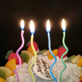 2024 New Design Hot Selling Spiral Shape Birthday Candles Birthday Cake Topper Candles Set for Parties