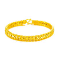 14K Gold Plated Double Pixiu Lucky Ingot Round Bead Transfer Bracelet Butterfly Peach Heart Four Leaf Clover Braceletbracelet