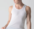 Pack of 3 Men's Solid Color Fitness Wear Tank Top Breathable Sleeveless Gym Tank Top