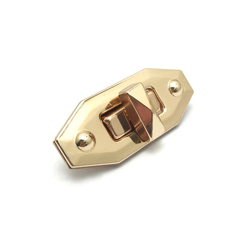 Deepeel AL616  55*23mm Handbag Hardware Accessories Purse Closure Turn Clasp Bag Twist Lock