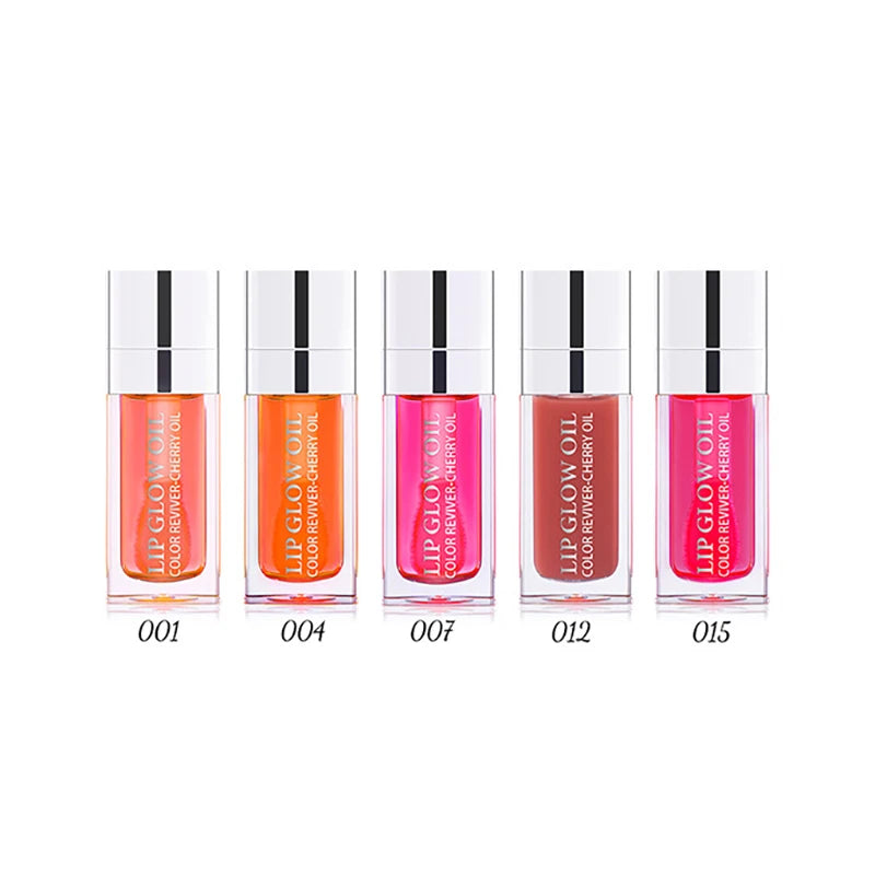 Makeup Glossy Lip Gloss Matte Lip Plumper Gloss Fruit Moisturizer Matte Lipstick Oli Glass Moisturizing Lip Glaze for Women