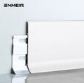 Cheap Villa Decorative Floor Tiles Wall and Flooring Panel for Interior Decoration Aluminium Skirting Board Free Spare Parts