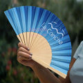 New Arrival Factory Price Customized Size 23cm Custom Logo Personalized Design Folding Custom Wooden Hand Fans