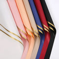 Golden Edge Waterproof Paper Korean Flower Wrapping Paper Crafts Decoration Gift Packaging Origami Paper Florist Supplies