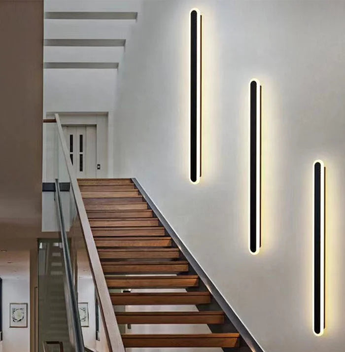 New Design Lighting Fixture Led Sconces  Rectangle Decoration  Wall Lamp Long for Home