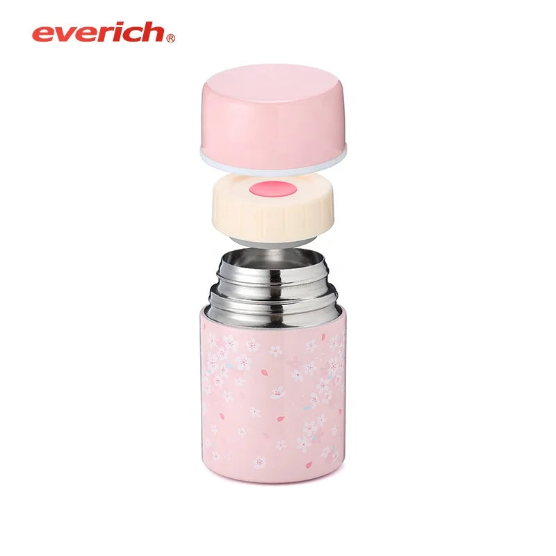 2025 Everich Best Top Sellers Portable Double Wall Insulated Water Bottle School Food Container with Lid Storage Insulation Soup Jar