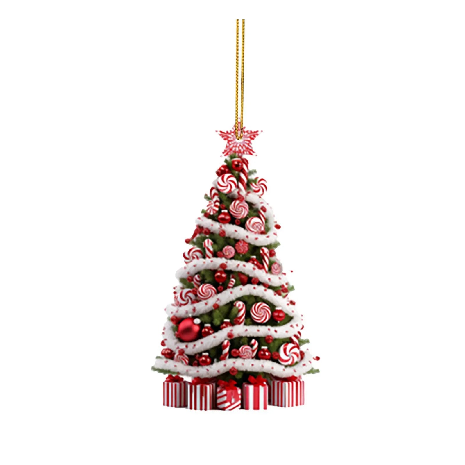 Christmas Tree Ornaments Christmas Tree Holiday Decorations Outdoor Home Decoration