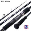 MADMOUSE Japan Jigging Rods Fuji Parts Slow Jigging Rod 6"3 Jig Weight 80-350G Saltwater Fishing Rods