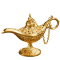 Aladdin Magic Lamp Metal Crafts Wishing Lamp Aromatherapy Furnace Home Decoration