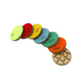 TRUE SHINE 75mm  premium resin polishing pads for concrete floor polishing