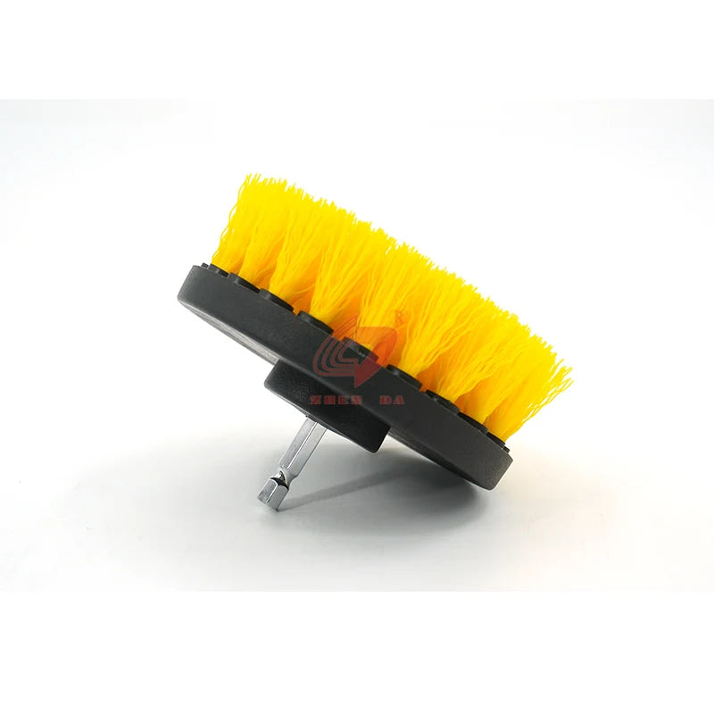 Competitive Price  PP Material 4 Inch Drill Cleaning Brush Drill Power Scrubber Brush