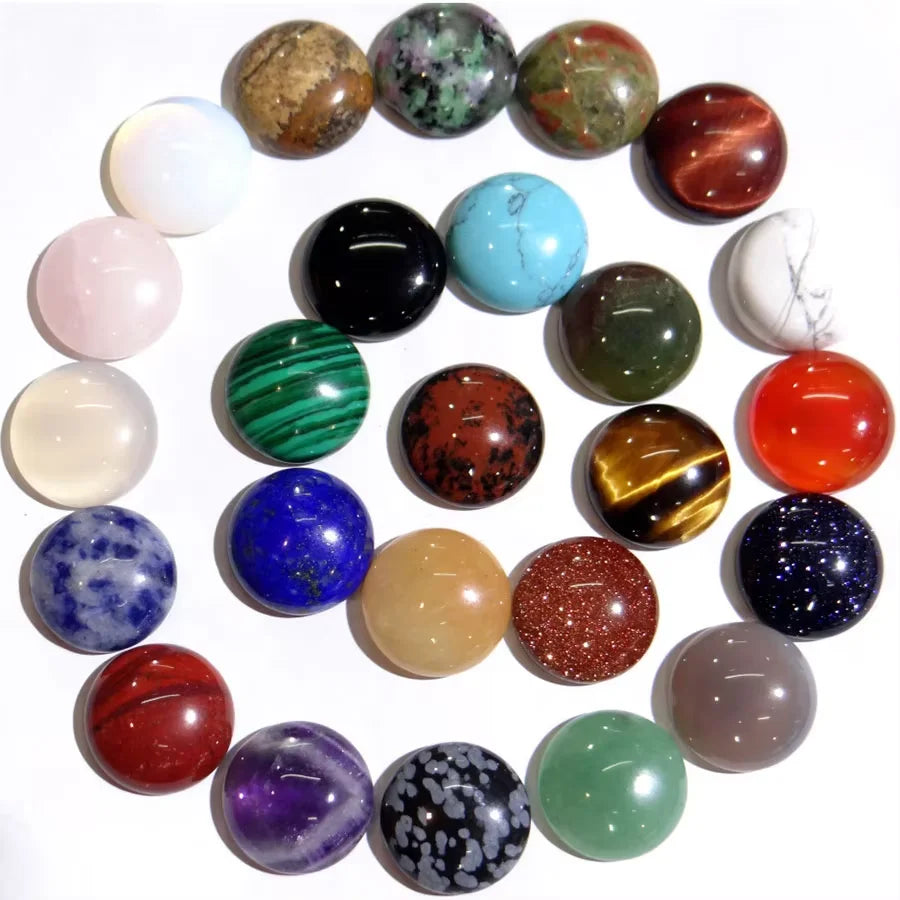 2026 Hot Sale Balls in Crystal Stress Ball 150mm Ready to Ship Chakras Stones