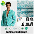 SENBOO 100% Linen Fabric OEKO-TEX Certified Eco-Friendly Woven for Fashion T-Shirt Skirt Dress Sofa Lining for Boys & Girls