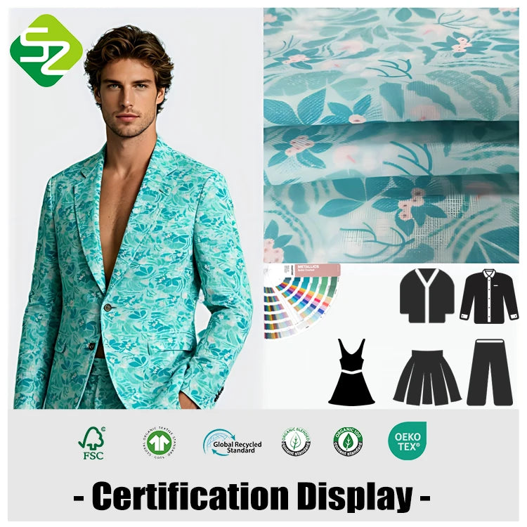 SENBOO 100% Linen Fabric OEKO-TEX Certified Eco-Friendly Woven for Fashion T-Shirt Skirt Dress Sofa Lining for Boys & Girls