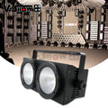 VSHOW BL200 LED BLINDER COB  2pcs 100W Warm White Linnear Dimmer Studio Light for Concert Studio