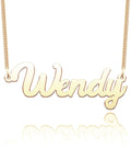 925 Sterling Silver Personalized Name Necklace