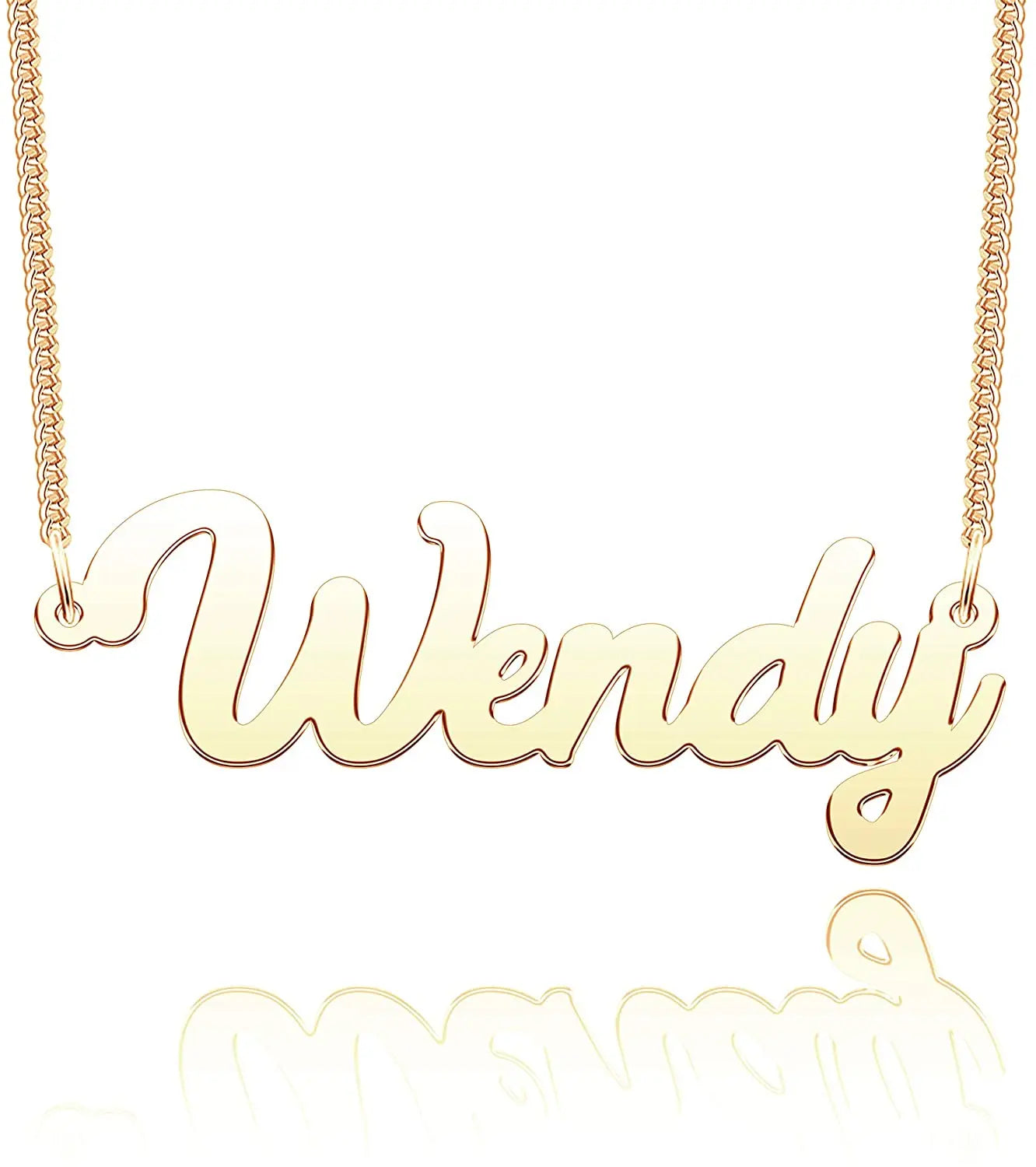 925 Sterling Silver Personalized Name Necklace