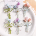 Delicate 74*38mm Colorful Seed Bead Tassel Handmade Multilayer Flower Bouquet Pendant for DIY Making Jewelry Accessories