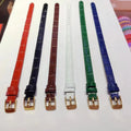 One over-the-top cowhide strap with eight-treasure compass gold jewelry wrist leather cowhide strap