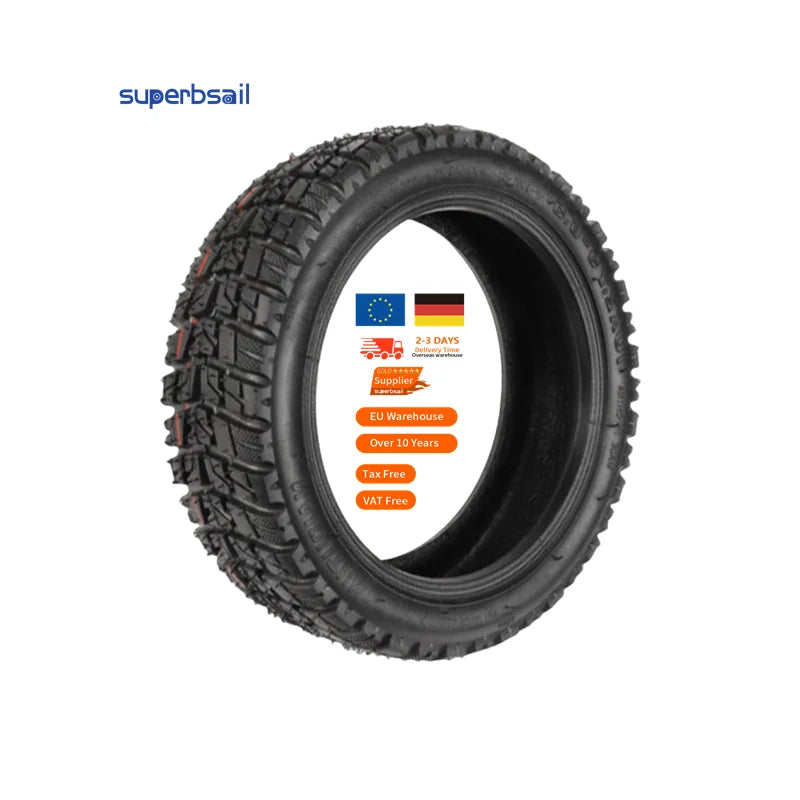 Superbsail Scooter 10 Inch Off-road Tyre 10x2.75 Vacuum Tire for Speedway 5 Dualtron 3 Electric Scooter 10*2.75-6.5 Tire Parts