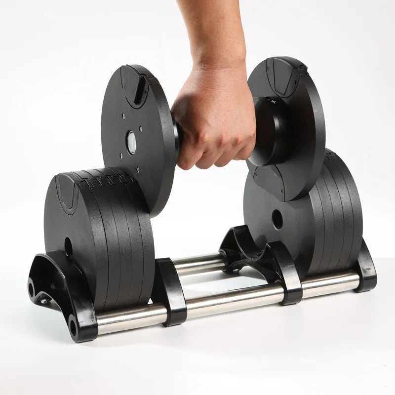 Free Weights Fitness Equipment Wholesale Gym pink Weights 20kg 32kg 40kg Adjustable Dumbbell System Dumbbell Set