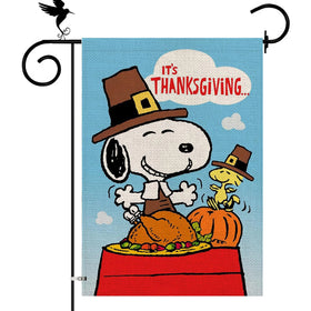 Promotional Product 12x18 Inch Outdoor Double-sided Waterproof Farmhouse Decoration Courtyard Thanksgiving Garden Flag