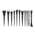 KVD Vegan Beginner Makeup Brushes 11Pcs  Series Fiber Hair Aluminum Tube UV Plastic Handle Factory Wholesale Spot Sale