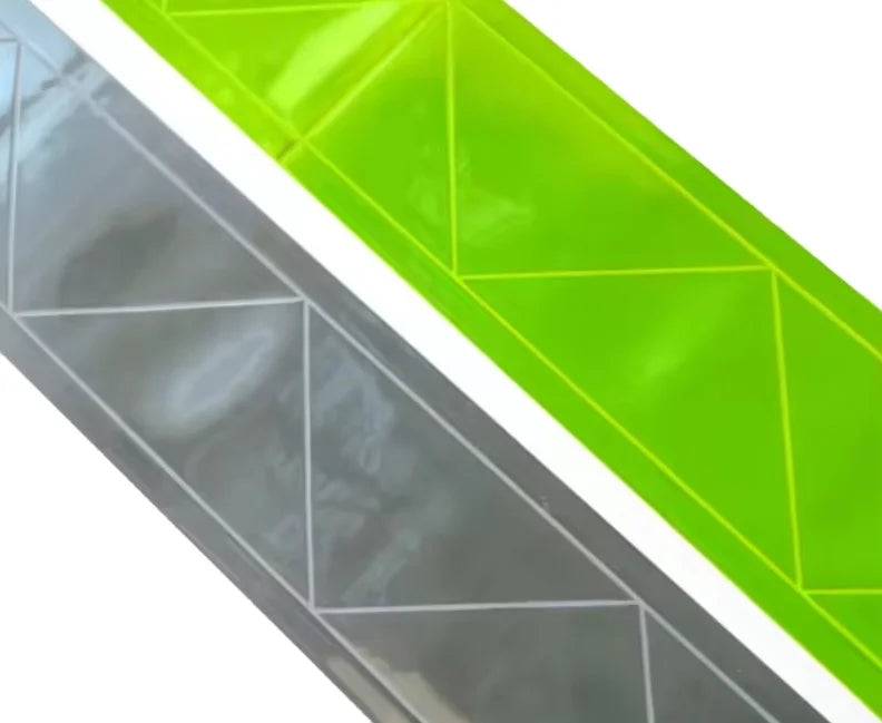 YouGuang Prismatic Reflective Sheeting Yellow PVC Reflective Strip Tape Garment Safety Material Waterproof Washable EN20471