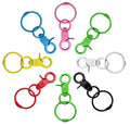 Multicolour Zinc Alloy Swivel Lobster Clasps Trigger Snap Hook with Electrolytic Finish for Dog Leash/Lanyard/Key Chain