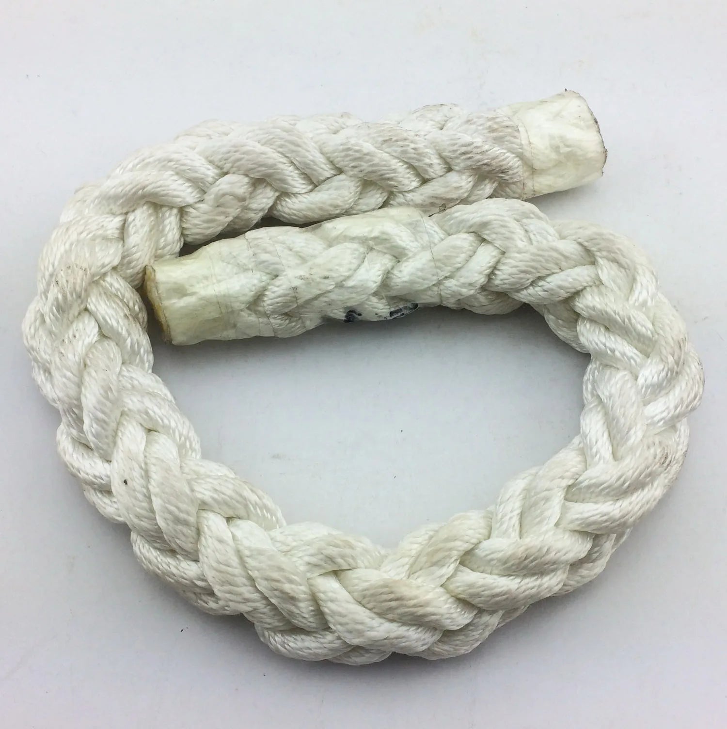 8 Strand Braided Polyester Mooring Rope Used for Ship Hawser Nylon with Coil Packing