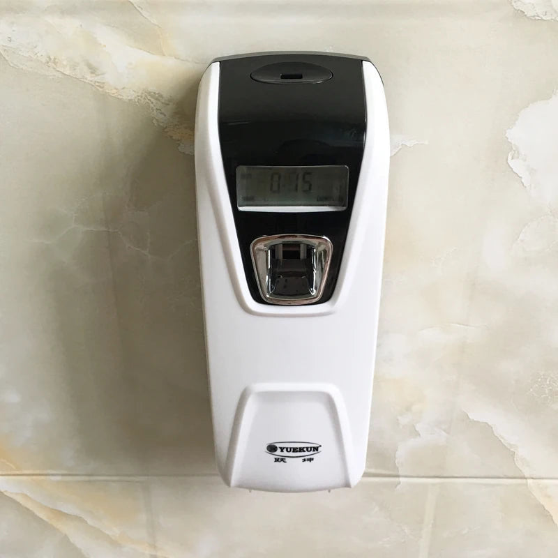 Cordless Automatic Liquid Perfume Dispenser Auto Battery Wall Aerosol Dispenser for Toilet
