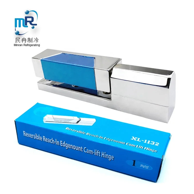 1132 Reversible Cam-Lift Door Hinge for Freezer Oven Zinc Alloy Reach-In Edgemount with Industrial Design for Kitchen Bathroom