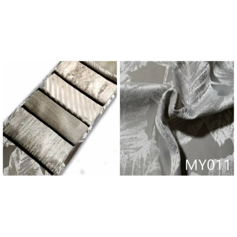 M&Y MY011-020 Luxury 100% Polyester Jacquard Viscose Rayon Curtain Fabric Woven Blackout for Upholstery & Customized Sofa